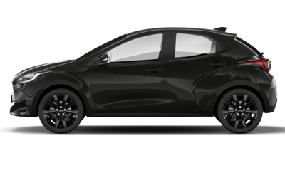 Leihgabe von Toyota: Mazda 2 Hybrid - ziemlich klein, aber alltagstauglich  