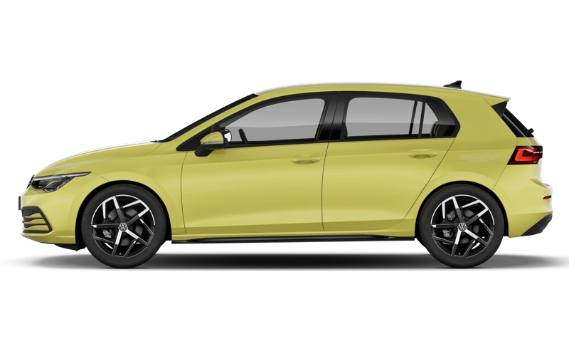 Volkswagen Golf 8 Limonengelb Metallic